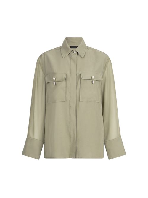 giacca overshirt in gabardina Liu Jo | CF5221T011A.X0707